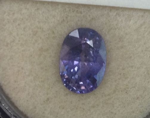 purple sapphire